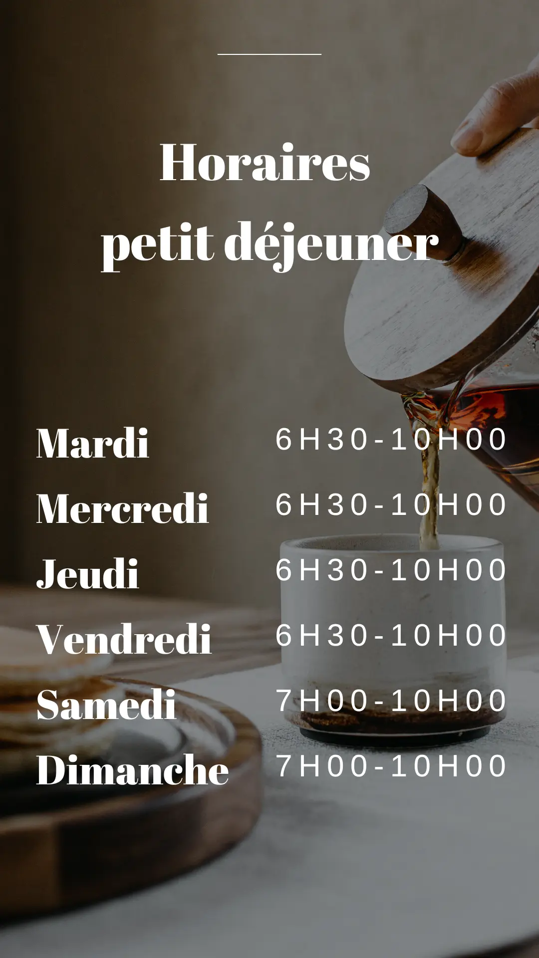 Petit déjeuner